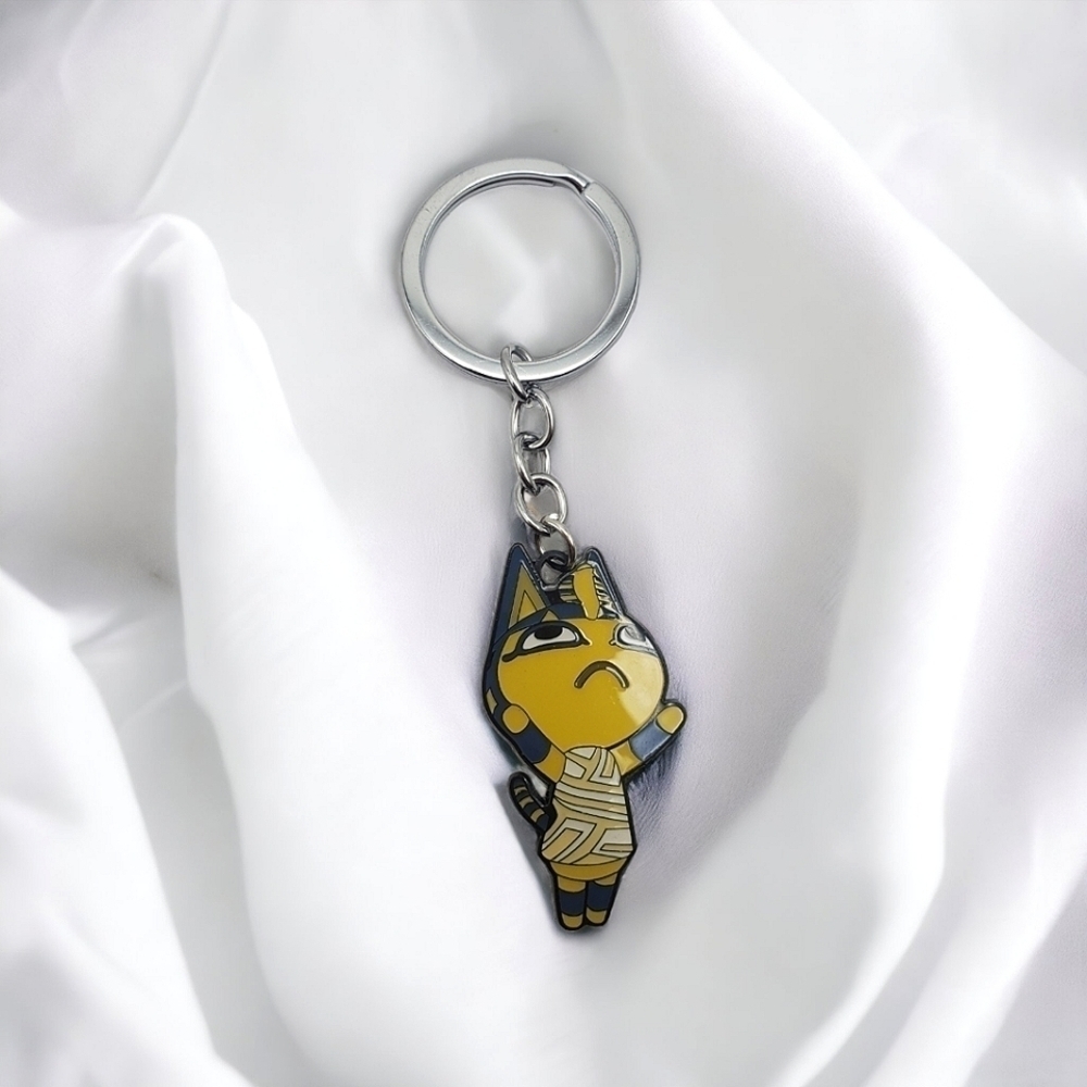 Animal Crossing Ankha Keyring Keychain